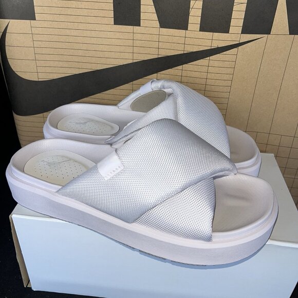 NEW Nike Jordan Sophia Slide Slippers 'White Venice' DD9277-515 Women's Size 10 - Picture 1 of 6